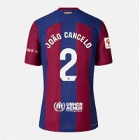 Barcelona Joao Cancelo #2 Hjemmedrakt Dame 2023-24 Kortermet